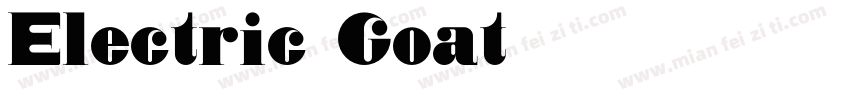 Electric Goat字体转换